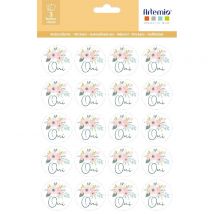 Stickers Rond - oui - X 3 - Artemio