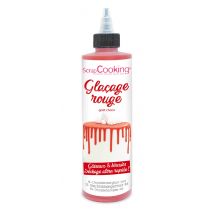 Glaçage Goût Chocolat Scrapcooking - Rouge - 130 G - Scrapcooking