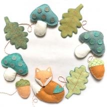 Kit Feutrine - Forêt Enchantée - The Cinnamon Patch