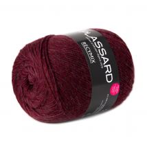 Fil À Tricoter Plassard - Recymix - Groseille 37