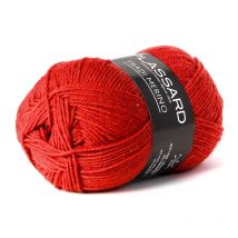 Fil À Tricoter Plassard - Tradi Merino - Vermillon 60