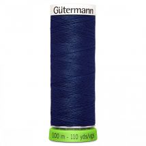 Fil À Coudre Gütermann - Rpet - Bleu Marine N°013 - Güttermann