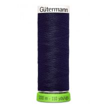 Fil À Coudre Gütermann - Rpet - Bleu Foncé N°339 - Güttermann