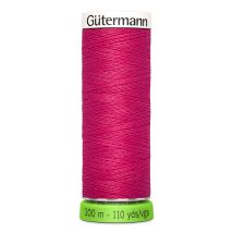 Fil À Coudre Gütermann - Rpet - Rose Foncé N°382 - Güttermann