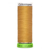 Fil À Coudre Gütermann - Rpet - Jaune Moutarde N°968 - Güttermann