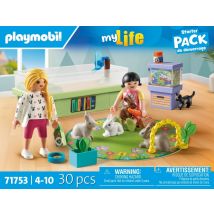 Playmobil - Animalerie Avec Enclos À Lapins - 71753