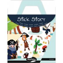 Stickers Story Pirates - 4 Planches - Maildor