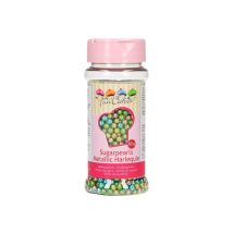 Perles De Sucre - Metallic Mix - 80g - Funcakes - Funcakes