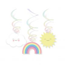 6 Virvatelles - Rainbow & Cloud - 60 Cm - Riethmüller