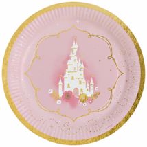 8 Assiettes - Princess For A Day - 23 Cm - Riethmüller