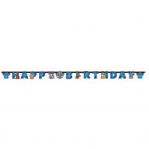Guirlande Happy Birthday - Pat Patrouille - 180 X 14 Cm - Amscan