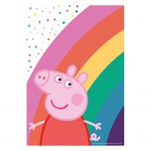 8 Sachets Papier - Peppa Pig - Amscan