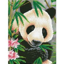 Kit Broderie Diamond Dotz - Le Prince Des Pandas