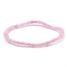 Bracelet Quartz Rose 4mm - Camille Ambiance Nature