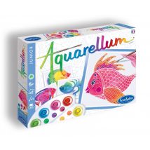 Coffret Aquarellum Junior - Poissons - Sentosphère