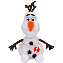 La Reine Des Neiges - Peluche Musicale Olaf 20 Cm