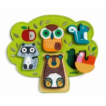 Oski - Puzzle En Feutrine - Djeco