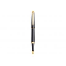 Stylo Plume Waterman - Hémisphère Laqué Noir -bleu - Plume Moyenne