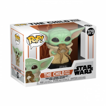 Figurine Funko Pop! - Star Wars - Yoda The Child Qui Mange N°379