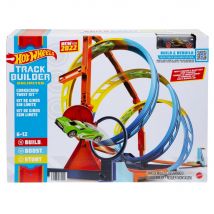 Hot Wheels Track Builder - Coffret Spirale Infernale - Circuit / Petite Voiture - Dès 6 Ans