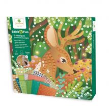 Mosaïques Animaux Sauvages Sycomore - Stick & Fun