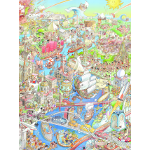 Puzzle 1000 Pièces - History River - Matrix