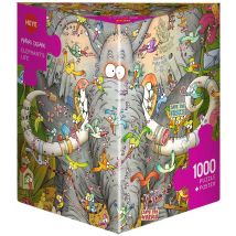 Puzzle 1000 Pièces - Elephant's Life - Matrix