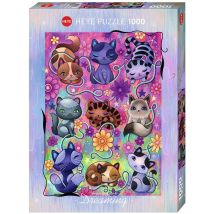 Puzzle 1000 Pièces - Kitty Cats - Matrix