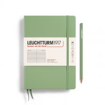Carnet Leuchtturm - Sauge - A5 14,5 X 21 Cm - Classic - 251 Pages Unies