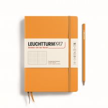 Carnet Leuchtturm1917 - Rising Sun - A5 14,5 X 21 Cm - 251 Pages Numérotées Pointillées