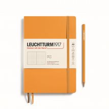 Carnet Leuchtturm1917 - Rising Sun - A5 14,5 X 21 Cm - 123 Pages Numérotées Pointillées
