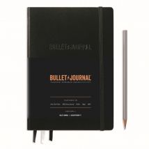 Bullet Journal Leuchtturm1917 - Noir - A5 14,5 X 21 Cm - Édition 2 - 206 Pages Numérotées Pointillées
