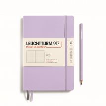 Carnet Leuchtturm1917 - Lilas - A5 14,5 X 21 Cm - 123 Pages Numérotées Pointillées