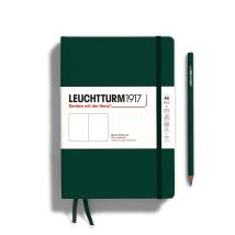 Carnet Leuchtturm1917 - Vert Forêt – A5 14,5 X 21 Cm – Classic - 251 Pages Unies