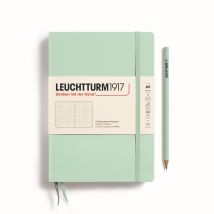 Carnet Leuchtturm1917 - Mint Green - A5 14,5 X 21 Cm - 251 Pages Numérotées Pointillées
