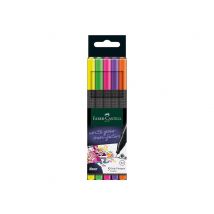 Pochette De 5 Feutres Fins - Grip Finepen - Faber Castell