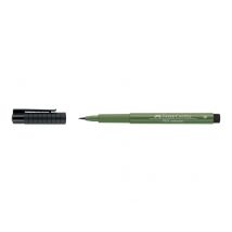 Feutre Pointe Brush B - Faber-castell - Vert Chrome - Pitt Artist Pen - Faber Castell