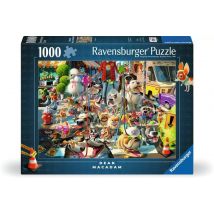 Puzzle 1000 Pièces - Le Promeneur De Chiens - Ravensburger