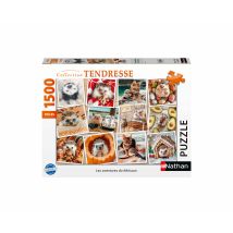 Puzzle 1500 Pièces - Nathan - Les Aventures Du Hérisson