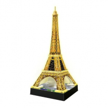 Puzzle 3d 226 Pieces - Tour Eiffel De Nuit - Ravensburger