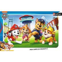 Puzzle Enfants - Cadre 15 Pièces - Les Chiots De La Pat’patrouille - Nathan
