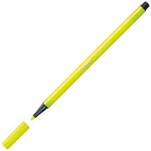 Feutre De Dessin Stabilo Pen 68 - Pointe Moyenne -jaune Fluo - Stabilo