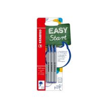 Lot De 3 Recharges Encre Effaçable Stabilo - Easyoriginal - Bleu - 0,3 Mm - Stabilo