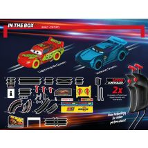 Circuit Go !!! Disney Cars Glow Racers - Carrera - CARRERA