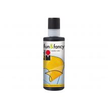 Peinture Fun&fancy - 80ml - Noir - Marabu