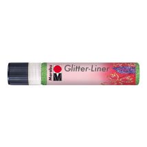 Liner Glitter - Peinture Pailletée - 25ml - Kiwi - Marabu