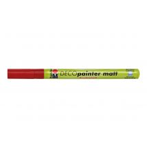 Marabu Deco Painter 125 - Marqueur - Cerise - Encre Acrylique À Base D'Eau - 1-2 Mm