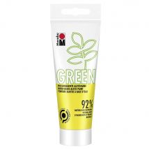 Marabu Green - Peinture - Alkyde À Base D'Eau - Jaune Soleil - Mat - 100 Ml