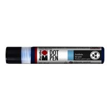 Marqueur Peinture - Dot Pen - 25 Ml - Bleu Moyen - Marabu