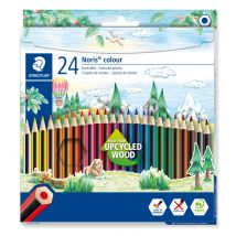 Pochette De 24 Crayons De Couleur - Noris Colour 185 - Staedtler - Staedtler